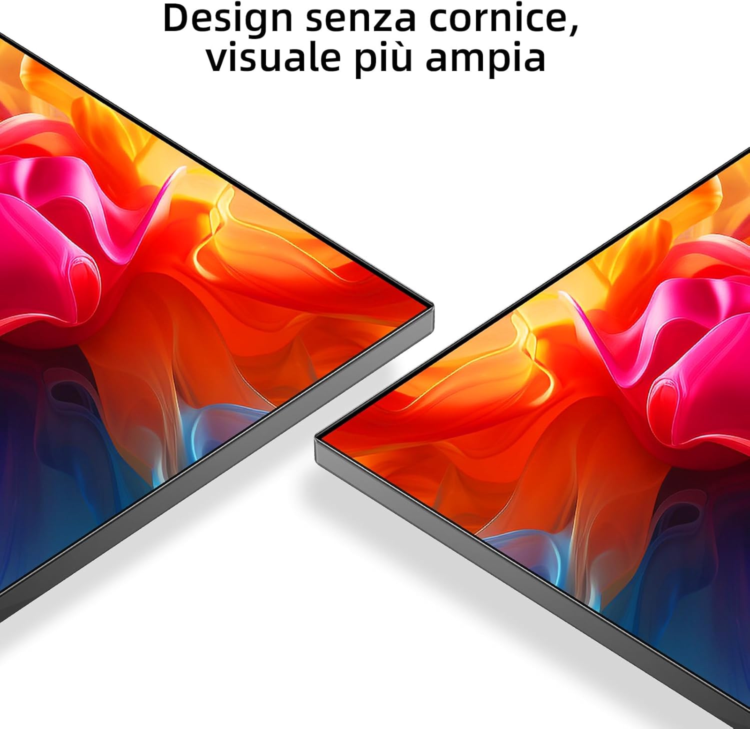 posterior view of CHIQ L32G7V TV showing connectivity ports