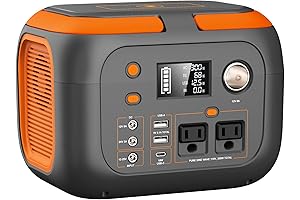 SinKeu Lit Power Bank Solar: Outdoor Solar Generator with 110V Outlet