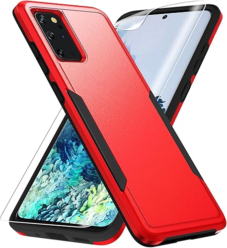 Miniatura 7 de Funda para Samsung Galaxy S20 Plus, Galaxy S20 Plus con protector de pantalla HD prueba de caídas de grado militar Funda protectora resistente a