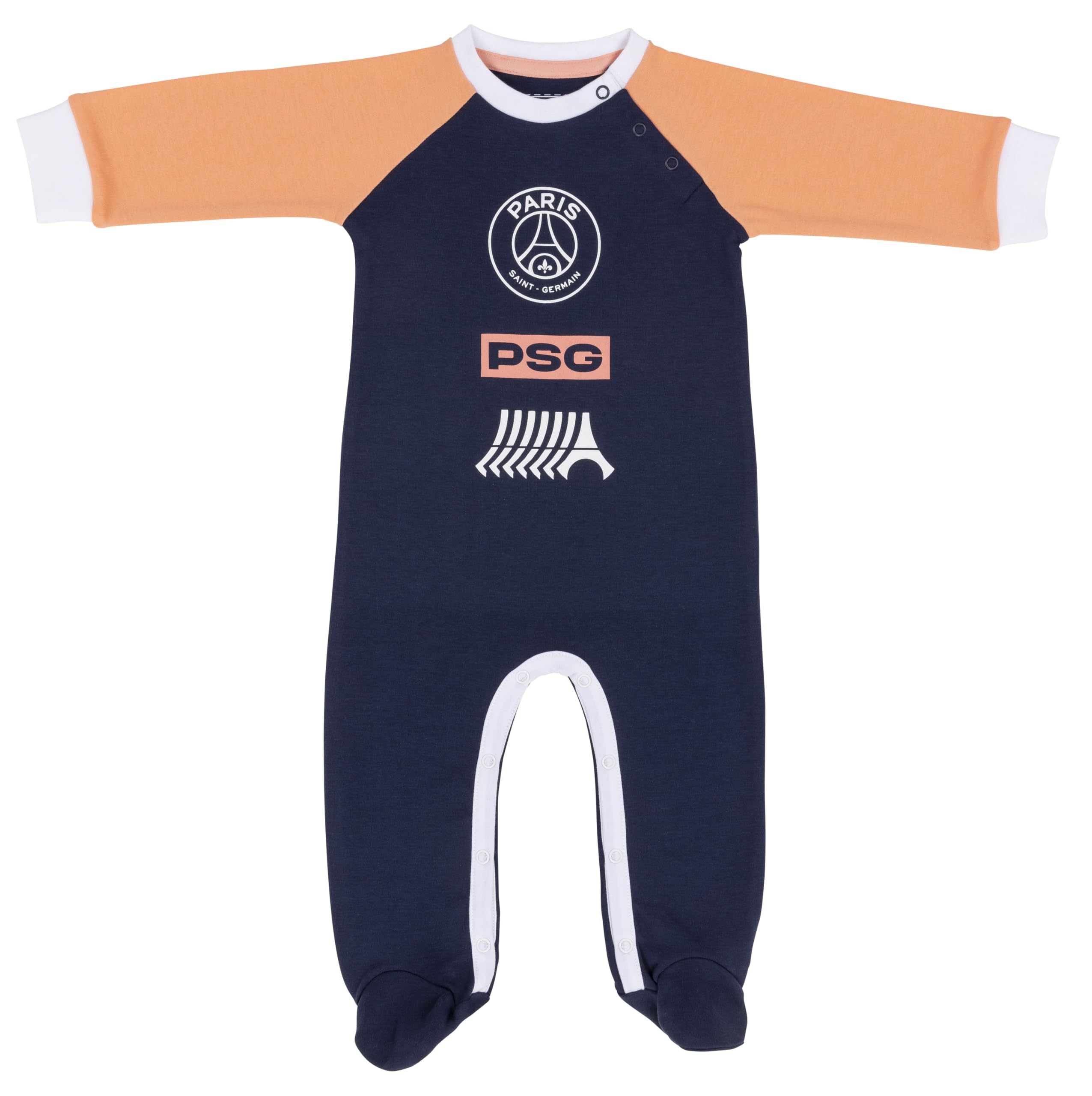 PSG Grenouillère bébé Fille Collection Officielle Paris Saint Germain
