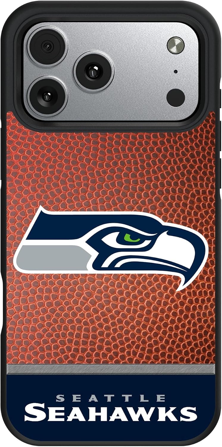 Keyscaper Seattle Seahawks Bump Case with 8.2ft Drop Protection