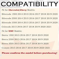 Vista 2 de Key Fob Remote Replacement Fits for Chevy Silverado GMC Sierra 1500 2500 3500 2014-2016 2017 2018 2019 2020 GMC Canyon Chevrolet Colorado 2015-2021
