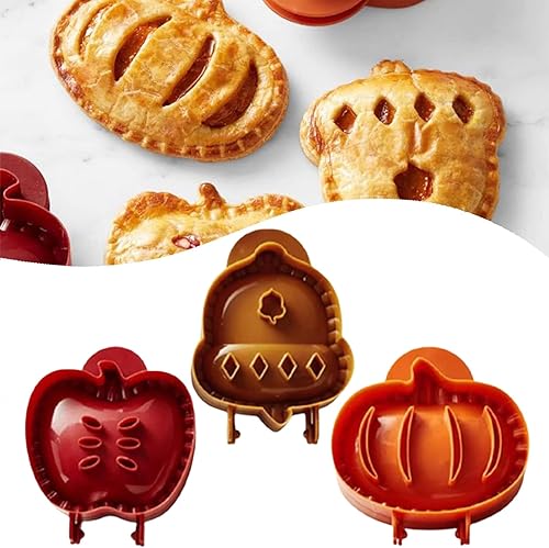 3 moldes de bolsillo para prensatelas de masa, moldes clásicos para tartas de mano, moldes para tartas de mano 2023, moldes para tartas de mano de