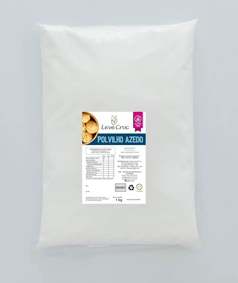 Polvilho Azedo Leve Croc 1kg