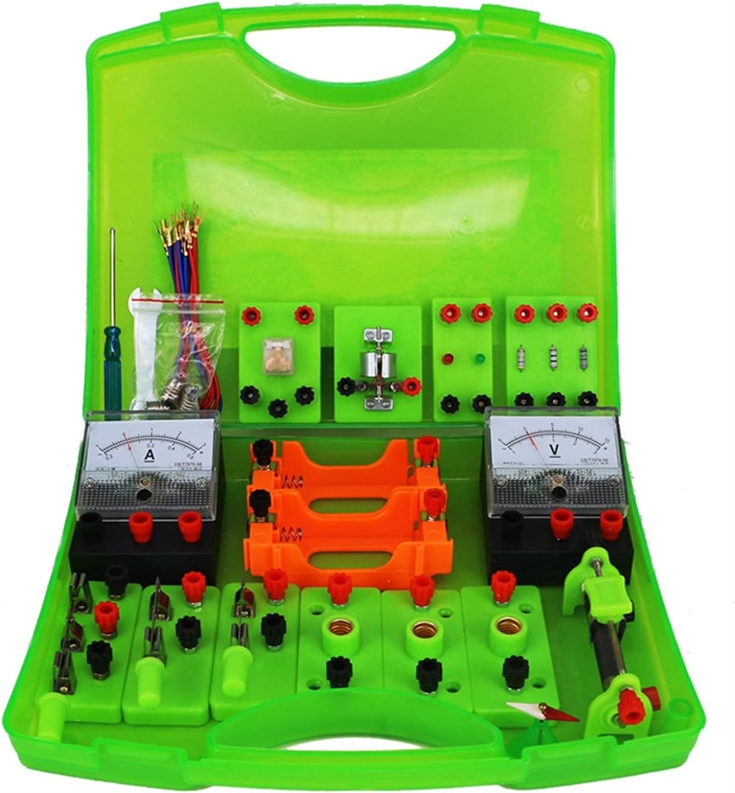Kit De Experimentos De Electricidad Caja De Experimentos De Electricidad Experimento Eléctrico Conjunto De Experimentos Eléctricos Caja De Experimentos Eléctricos