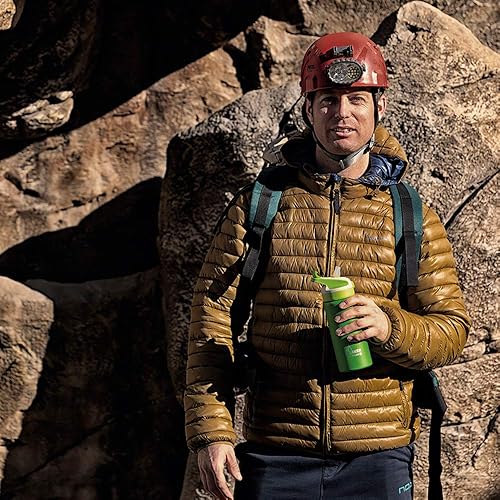 Miniatura 9 de Laken Summit - Botella de agua aislada para niños con tapa de popote deportivo y cerradura, acero inoxidable de doble pared, a prueba de fugas, 17