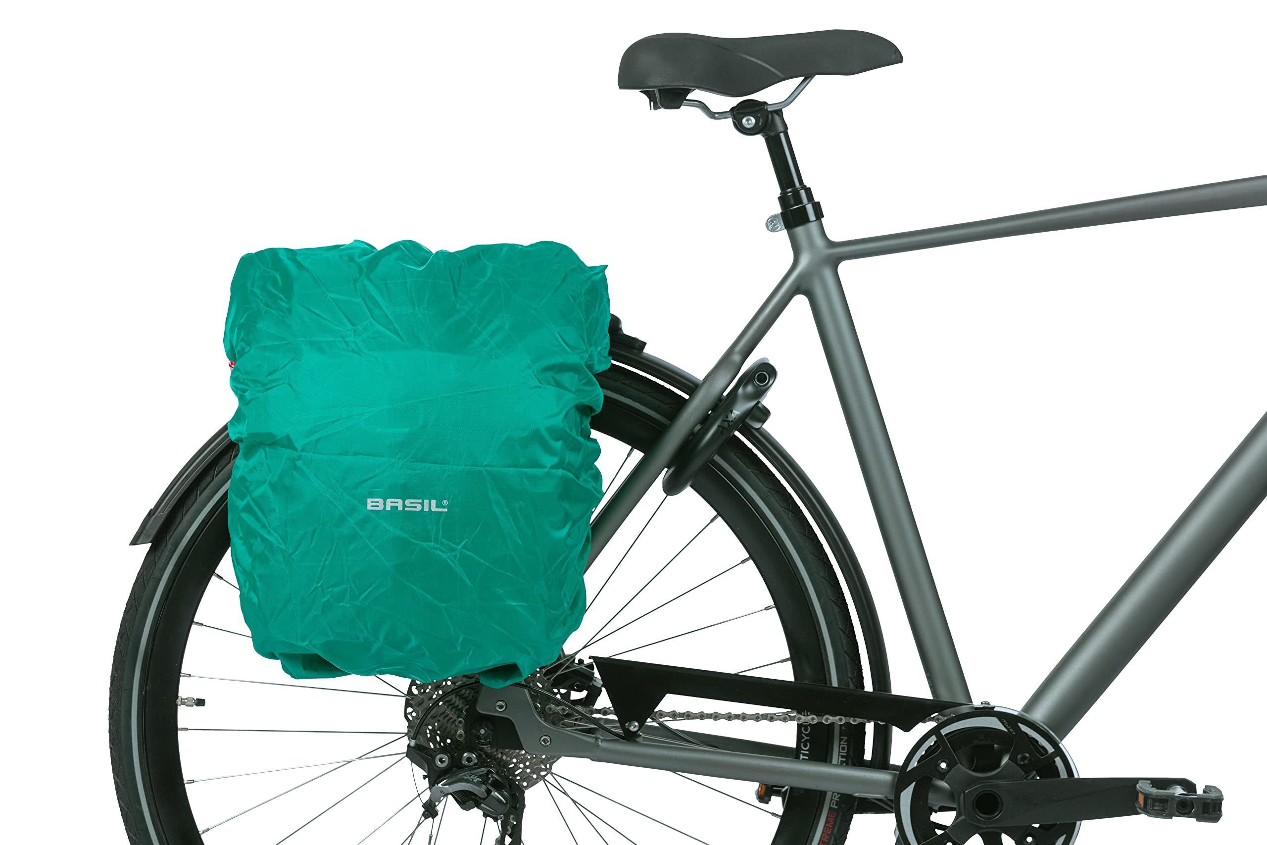 Basil Discovery - Einzelfahrradtasche - Wasserabweisendes Polyester - Fahrradtaschen für Gepäckträger