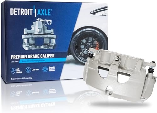 Miniatura 143 de Detroit Axle - Pinza de freno delantera derecha con soporte de repuesto para Chevrolet Equinox Captiva Sport Pontiac Torrent Saturn Vue Suzuki XL-7