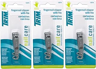 Trim Nail Care Fingernail Clipper (3 pack) (Bundle)