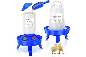 Live Chicks Starter Feeding & Waterer Kit