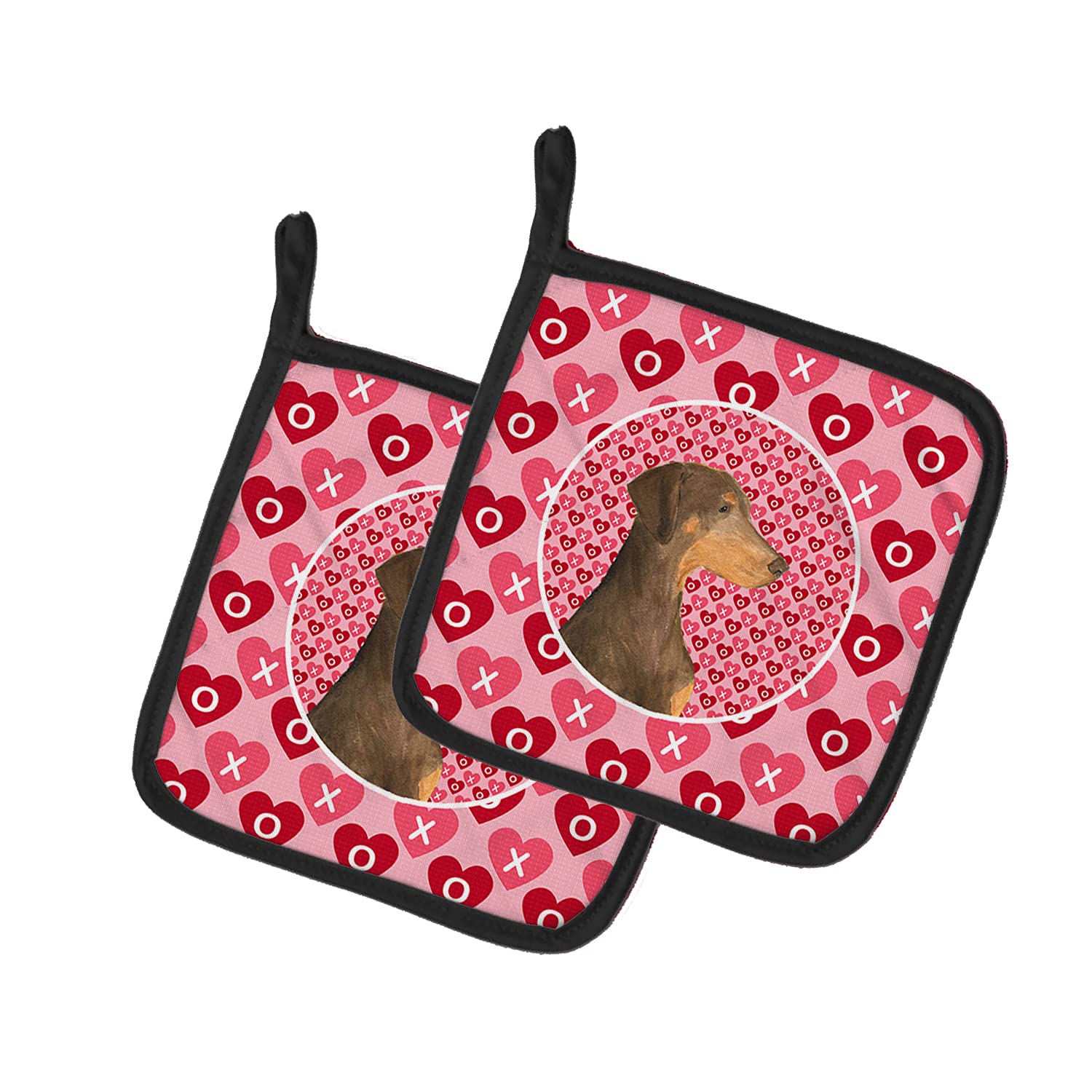 Soportes para ollas de cocina SS4479PTHD con diseño Doberman Love multicolor