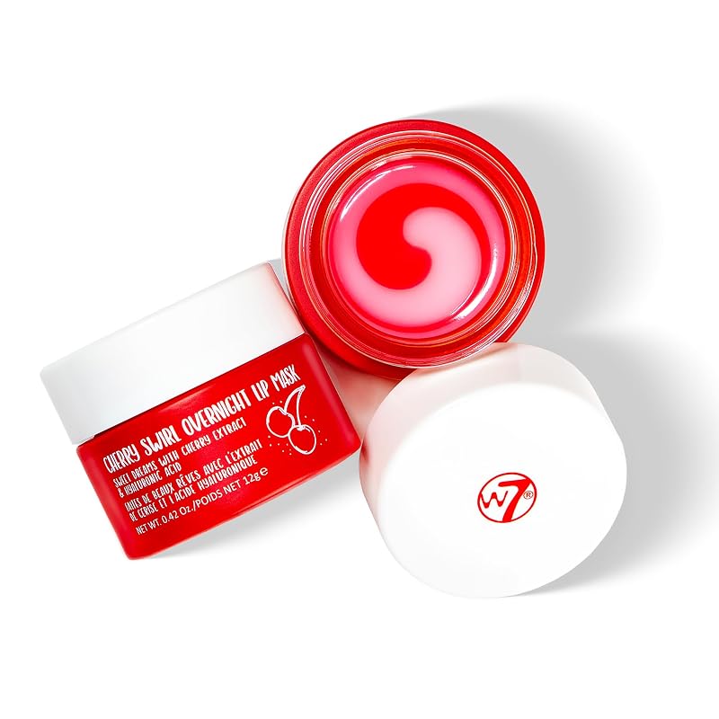 Máscara labial noturna W7 Sweet Dreams Cherry Swirl
