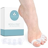 Vista 13 de Mind Bodhi Separadores de dedos de los pies/Espaciadores de dedos de los pies - Para hombres y mujeres - Tamaño regular - Negro