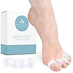 Mind Bodhi Toe Separators/Toe Spacers - For Men and Women - Regular Size - White