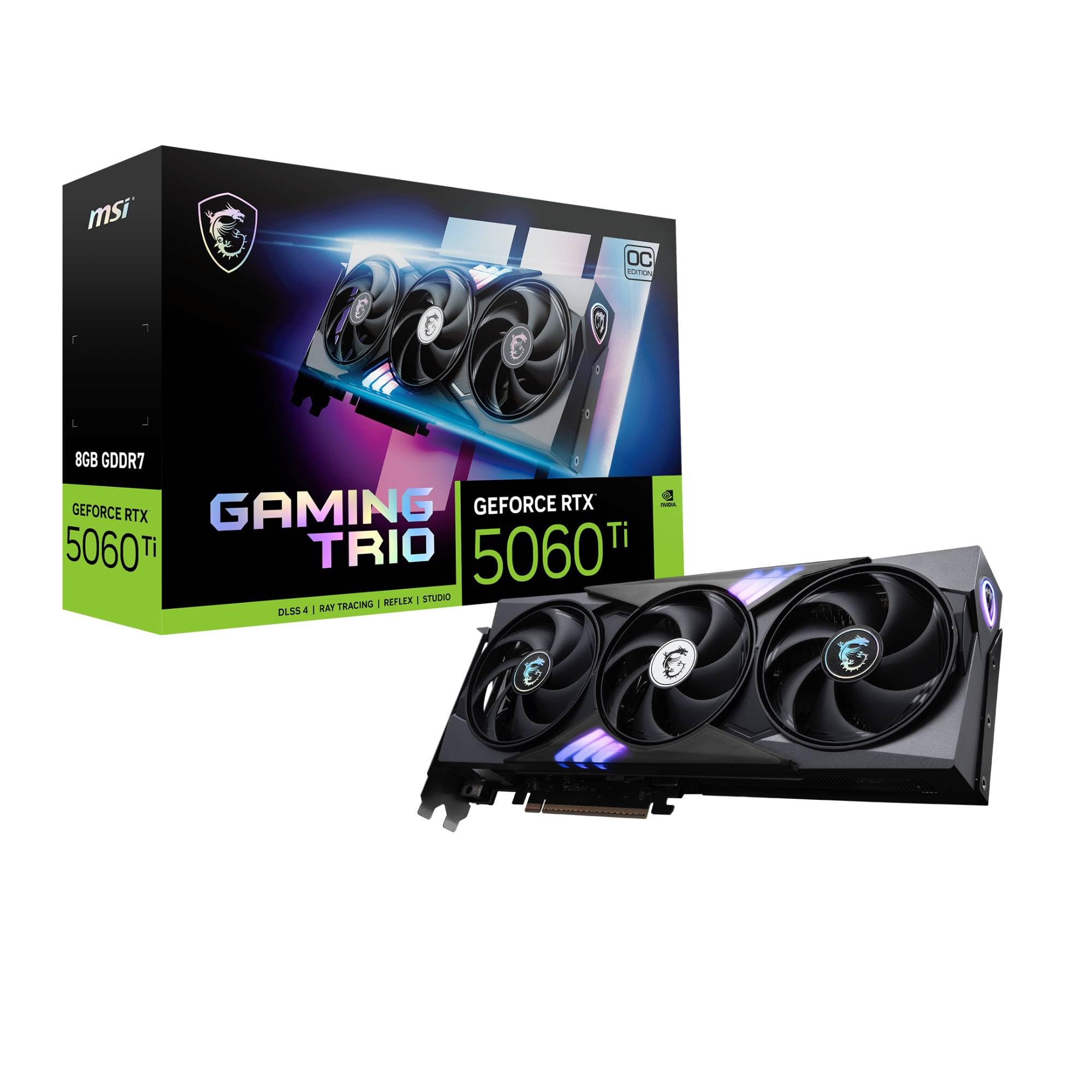 Amazon.in: Buy MSI GeForce RTX 5060 Ti 8G Gaming Trio OC Graphic
