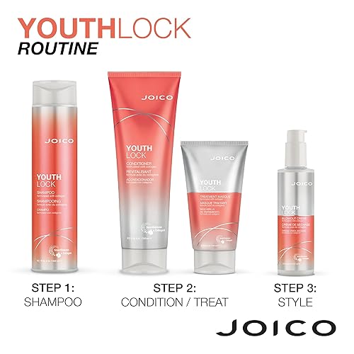 Miniatura 6 de Joico Máscara de tratamiento YouthLock formulada con colágeno  Nutre y suaviza el cabello  Fortalece y protege  Reduce la rotura y el encrespamiento