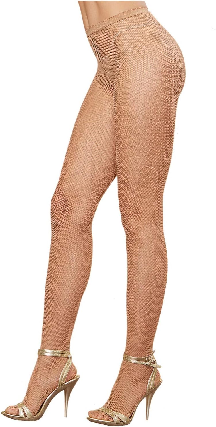 Dreamgirlwomens Net With Moon & Stars Pattern Celestial Pantyhose, Black, One Size US, Black, One size