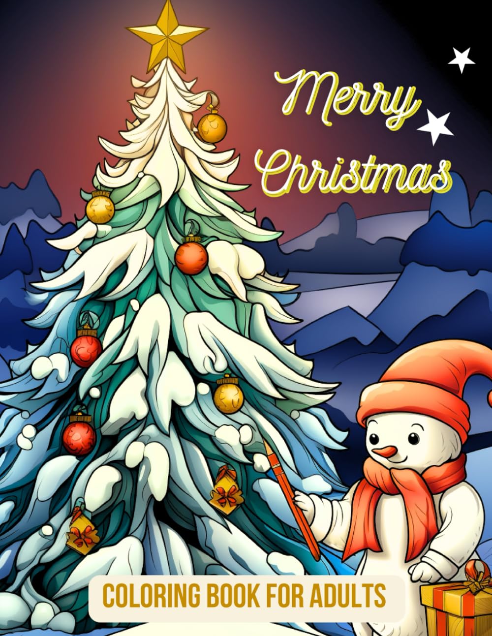 Amazon.com: Merry Christmas Coloring Book for Adults: 50 Easy and ...