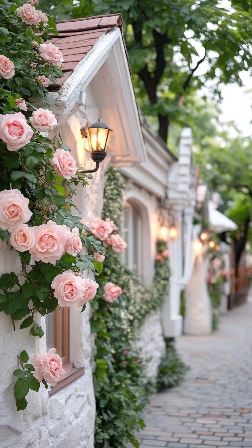 Climbing Rose Seeds - 100 Cream Mix Flowers -2