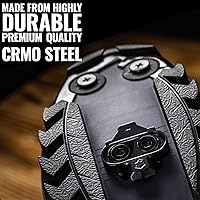 Vista 3 de PRO Bike Tool Tacos de repuesto para bicicleta sin placas de tacos – Compatible con pedales Shimano MTB SPD (SH51) para hombres y mujeres zapatos