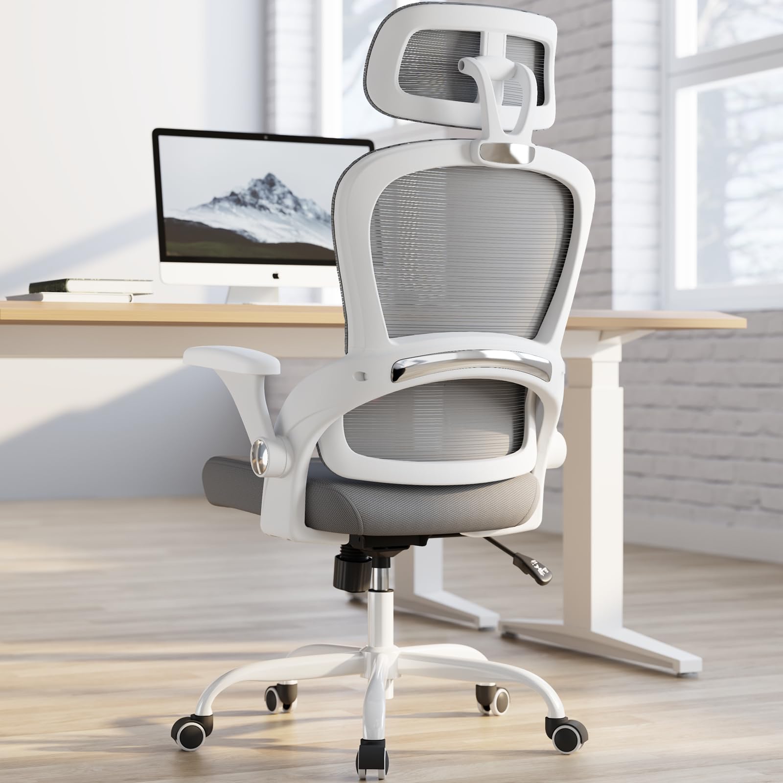 TRALT Office Chair - Ergonomic Office Chair with Back Support Computer Chair - Home Office Desk Chairs 330lbs