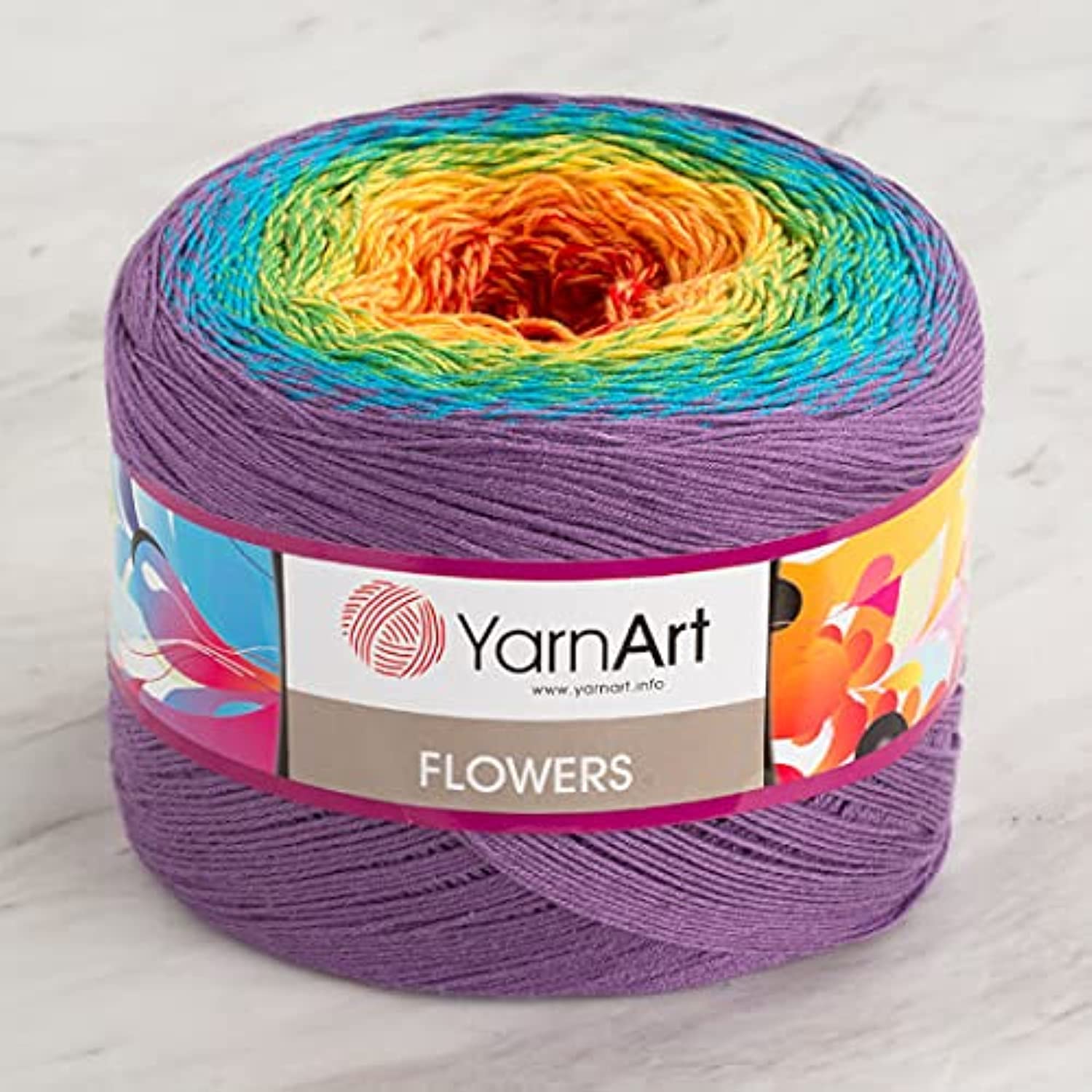 YarnArt El Örgü İpi FLOWERS, 277, 2x250 gr