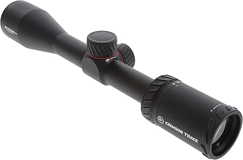 Miniatura 77 de Crimson Trace Brushline Pro Riflescope con construcción sólida ligera, tapas de alcance y paño para lentes para caza, tiro y exteriores