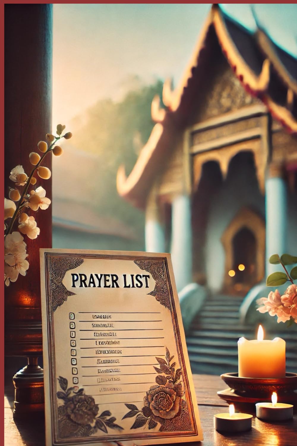 A Personal Prayer List to Nurture My Faith and Heart 140 Pages, 6"x9" Size, Paperback