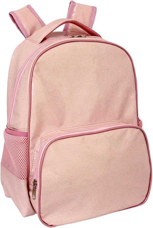 Mochila Rosa LS Em Glitter Com 4 Divisões - MO3188 em oferta na Shopee