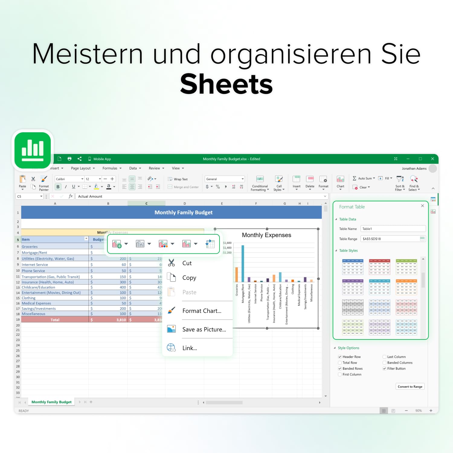 MobiOffice Lifetime: 4-in-1-Bürosuite für Windows | Lifetime-Lizenz | Textverarbeitung, Tabellenkalkulation, Präsentationen, E-Mail + kostenloser PDF-Reader