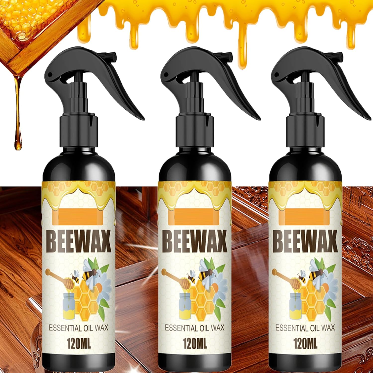 DTREEL Katiin Natural MicroMolecularized Beeswax Spray