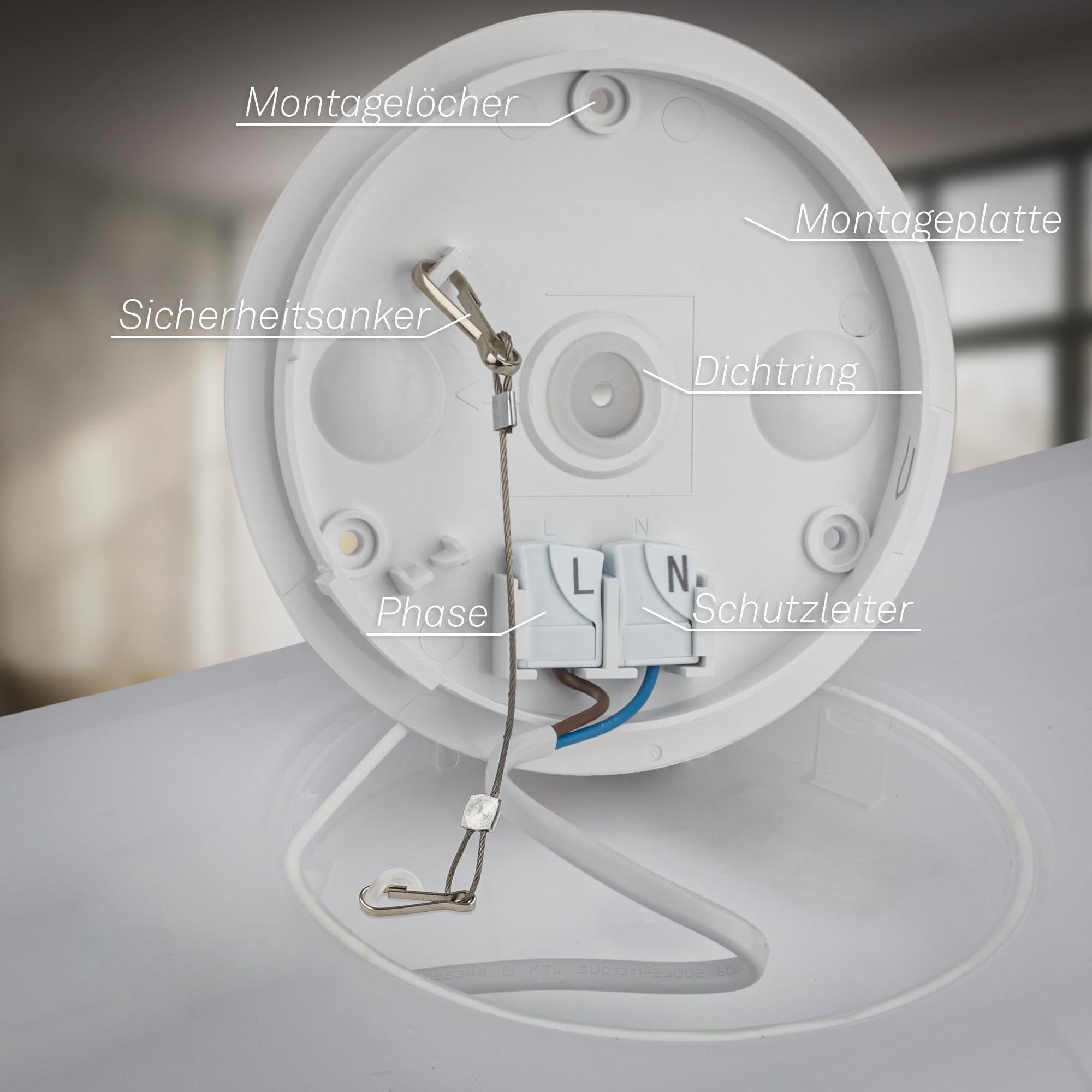 Briloner - Plafón LED, Panel LED, Ultra Plano, Efecto Retroiluminación, Luz Blanca Neutra, 36W, 4800 Lúm, Plafon LED Techo, Luces LED Habitacion, Rectangular, Luces LED Cocina, Luz, 98x20 cm, Blanco