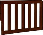 Dream On Me Universal Crib Convertible Garde Rail en Espresso, Compatible avec Select Dream On Me Lit bébé, Lit bébé à la conversion, facile à attacher