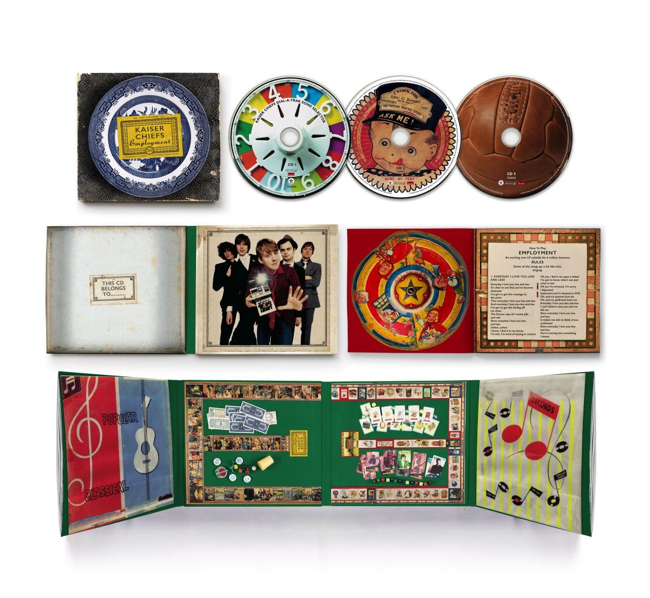 オリジナル盤 Kaiser Chiefs Employment レコード LP 【公式通販】