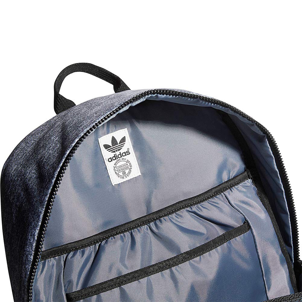 adidas Originals Originals National 3-Stripes Backpack, Onix Jersey/Black, One Size