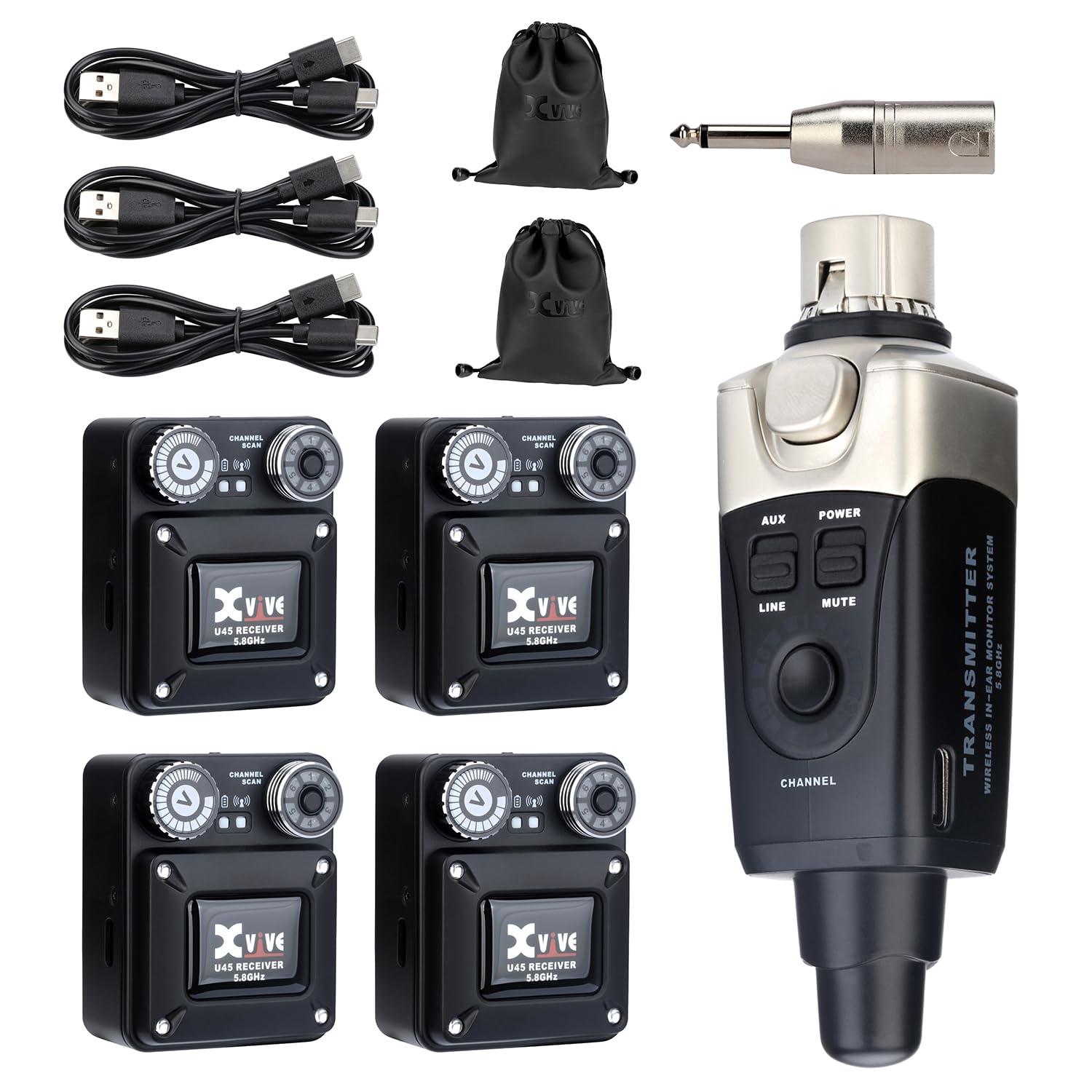 Amazon.com: Xvive: Wireless In-ear Monitor System