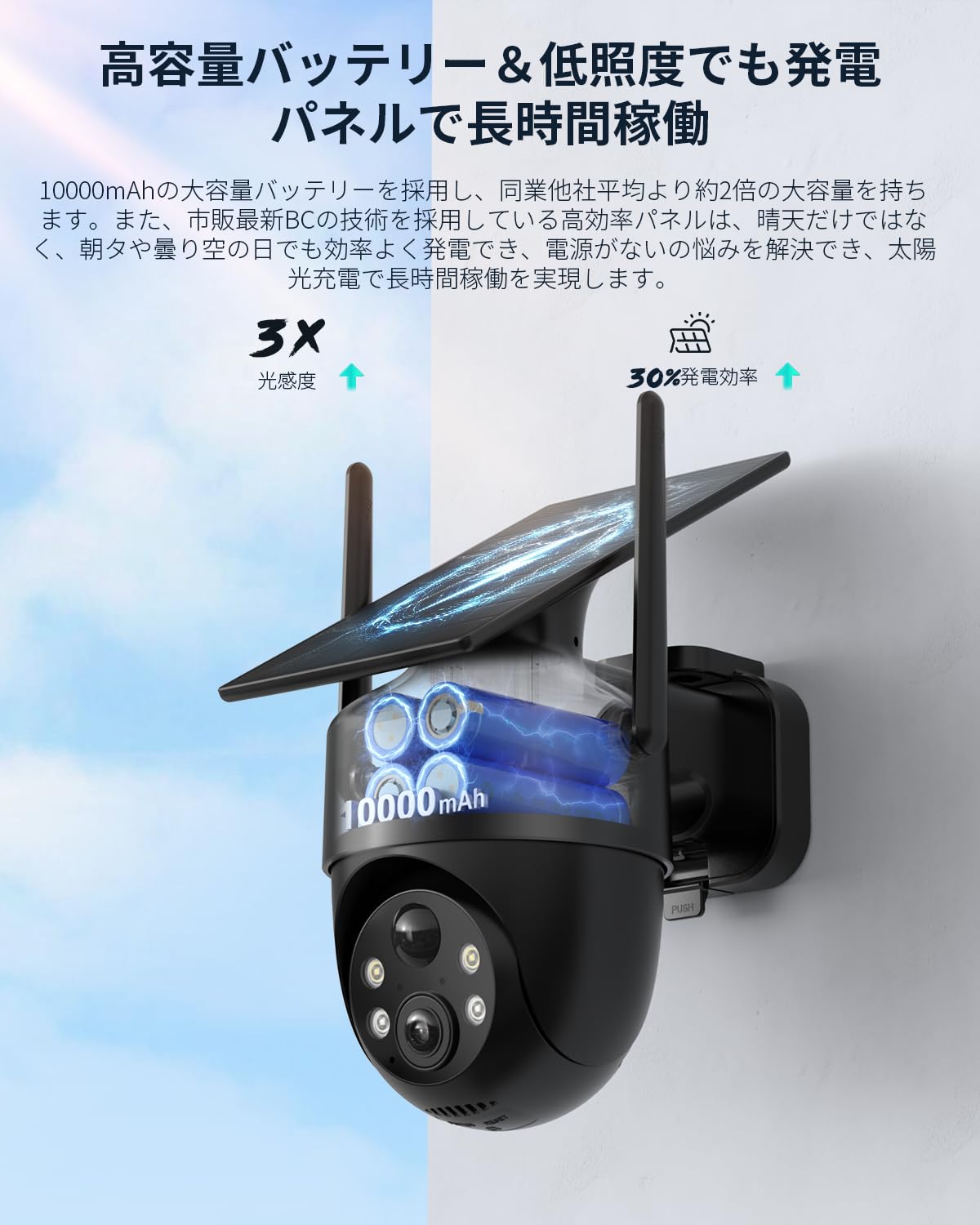 Amazon.co.jp: 「2026 初登場800万超高画素・固定ベルト付きで穴あけ