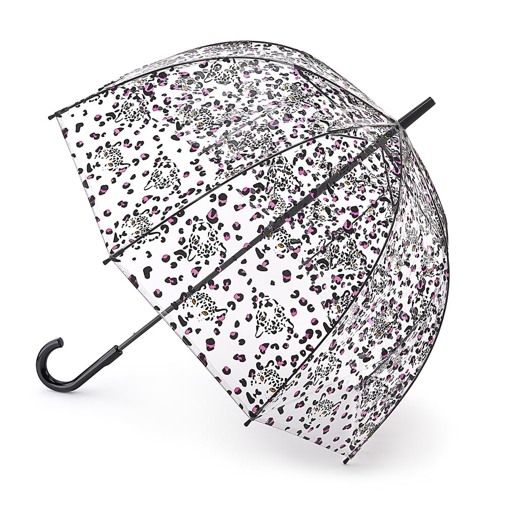 Fulton Birdcage Leopard Camo Print Umbrella