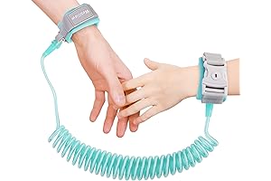 Reflective Anti-Lost Toddler Safety Wristband Leash with Key Lock