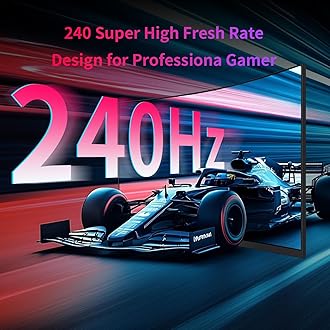 KTC 32 Inch 240Hz Curved Gaming Monitor, 1000R VA, QHD (2560x1440p), 4000:1 Contrast, Support FreeSync GSync, HDMI2.0 (144hz)/DP1.4(240hz)/Earphone, Tilt, Xbox PS5 Switch, 2K Computer Monitor for