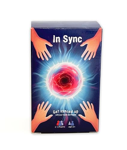 in Sync Card Game- Thrilling Collaborative Adult Card Game. Great