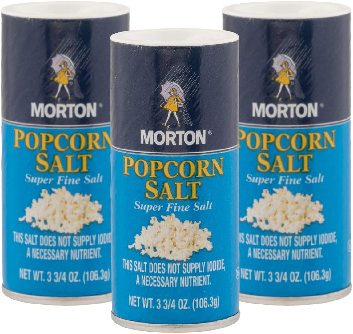 1Lb 10oz Morton Popcorn Salt For Green Salad, Corn on the