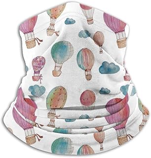 Not Applicable Half Face Headwear,Hand Painted Style Cute Floating Unmatched For Hunting Neck Scarf,25x30cm