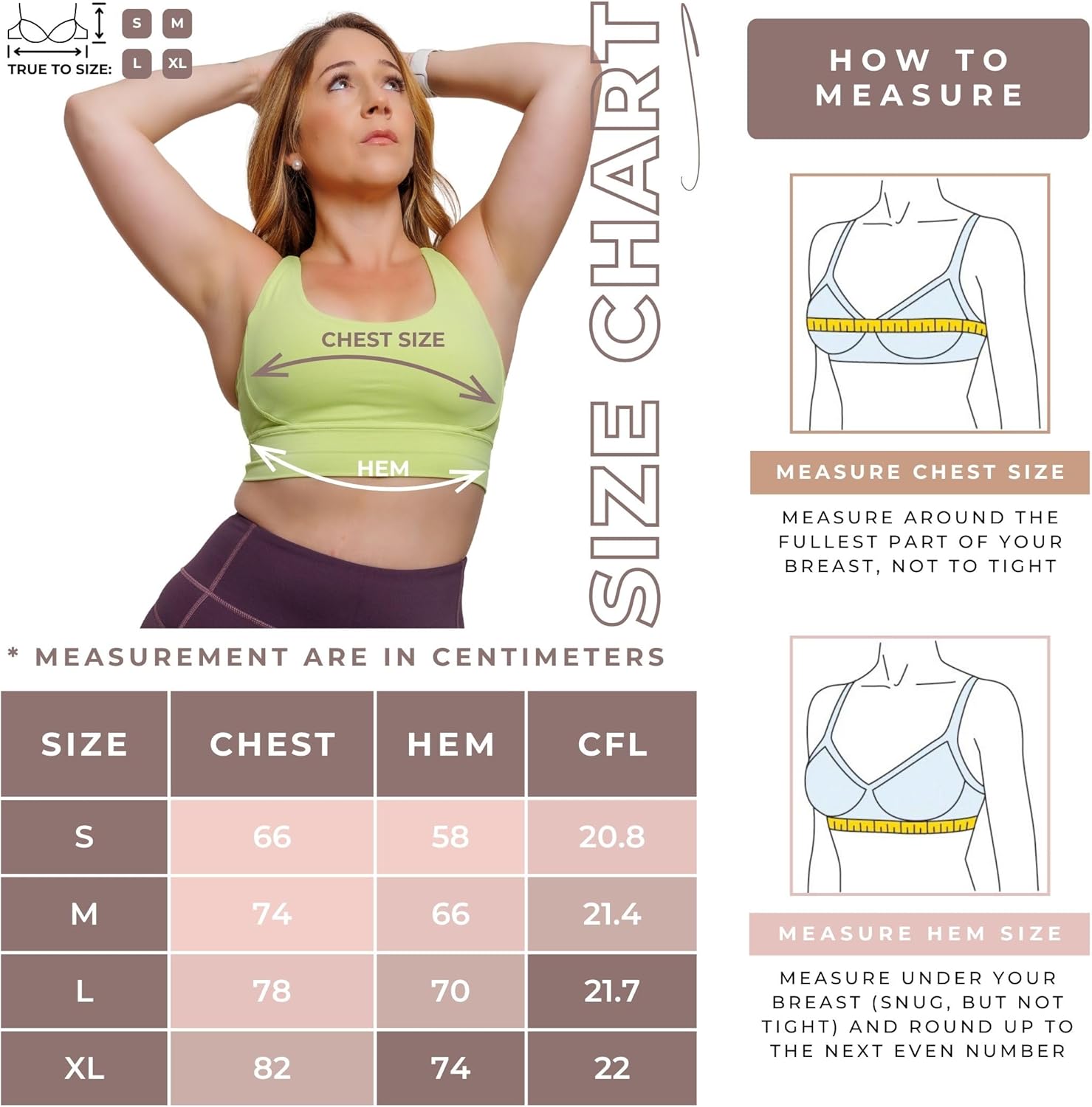 Women's Sports Bra - Premium Activewear, Removable Cups, High Elastic, Comfortable Everyday Bra for Yoga Gym Workout