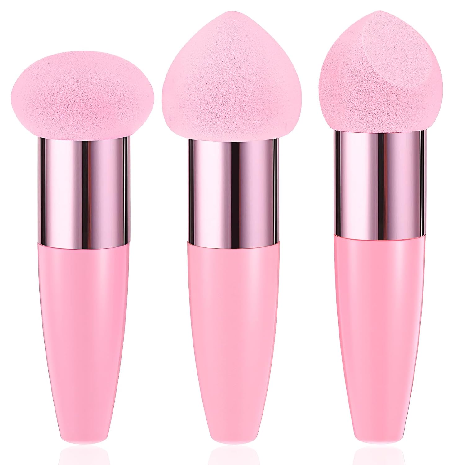 3 Pcs Makeup Sponges Foundation Concealer Sponge Powder Appl...
