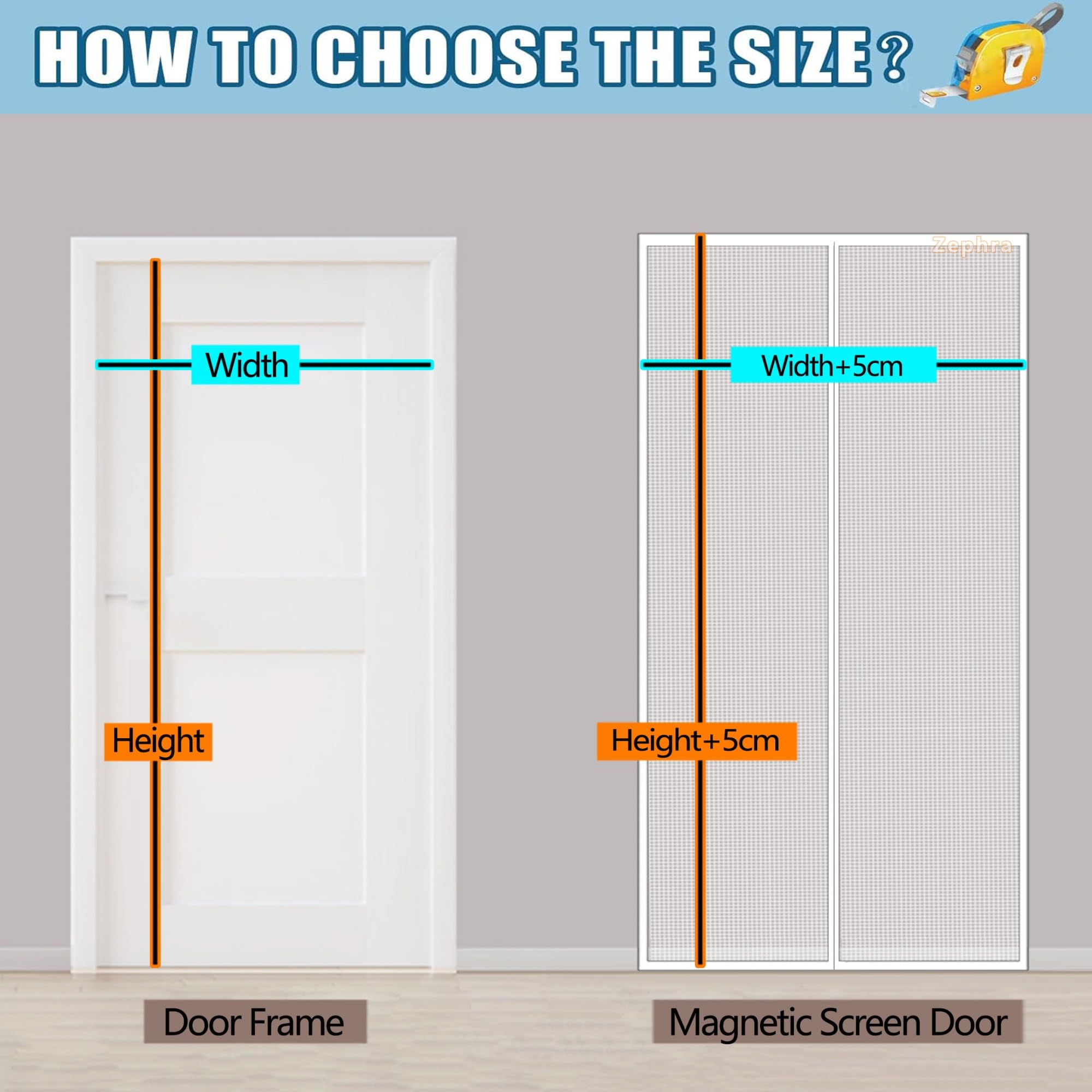 Fliegengitter Fenster Magnetisch Verschiedene Größen, 235x260cm Moskitoschutz Magnetvorhang Anti Moskito Insektenschutzgitter Rolle Klebestreifenhalten Schiebe Dach JPP1k Weiß