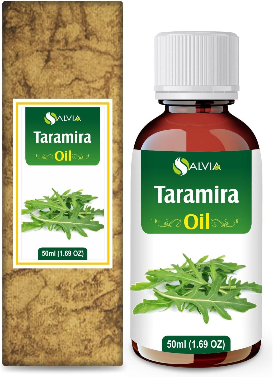 Salvia Taramira Oil Cosmetic Grade (15 ml / 0.51 fl oz) with dropper - Natural Herbal Oil for Hair Scalp Massage & DIY Beauty Blends