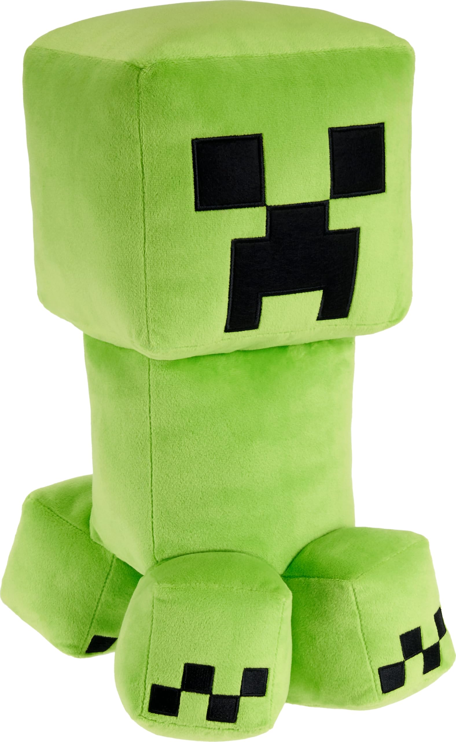 Amazon.co.jp: Mattel Minecraft Creeper ジャンボぬいぐるみ
