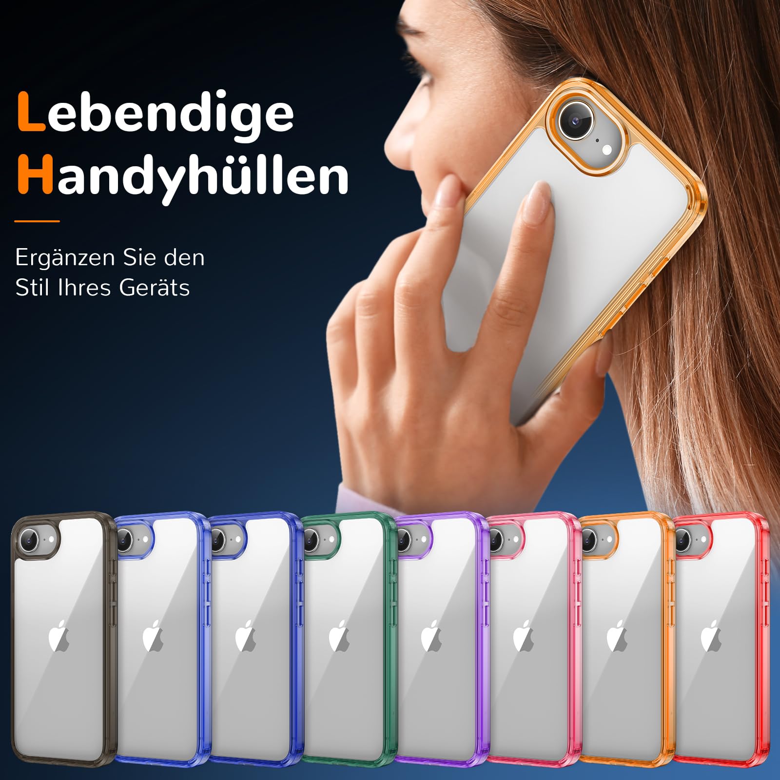 Clear Case for iPhone 15, Ultra Thin, Shockproof TPU Cover, Anti-Yellowing, Crystal Clear, Phone Case for Apple iPhone 15 - Clear — view 616