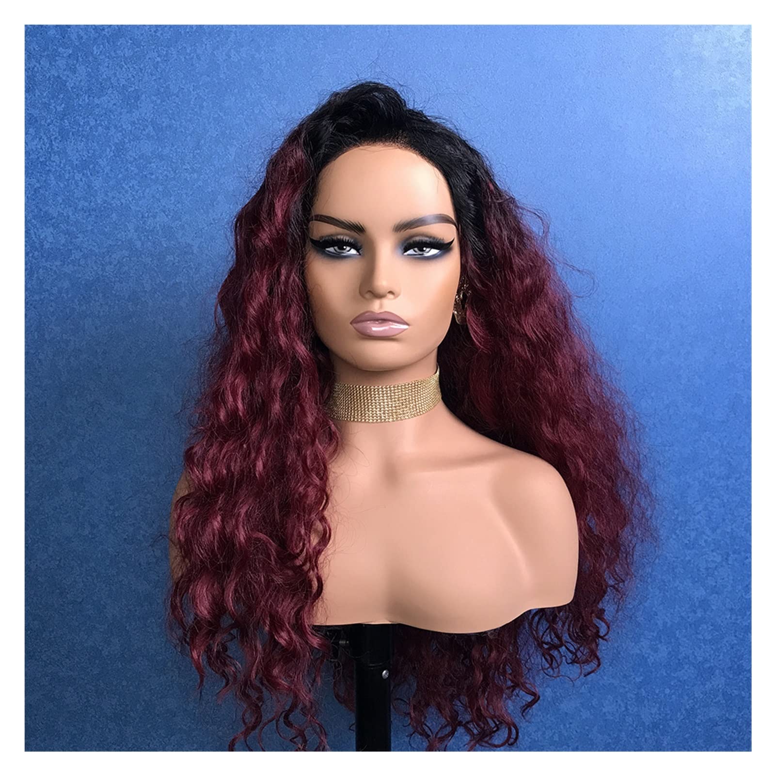 Wig Mannequin Head Scarf Kapelusz Wyświetlacz Rekwizyty Kobiece Halft Head Model